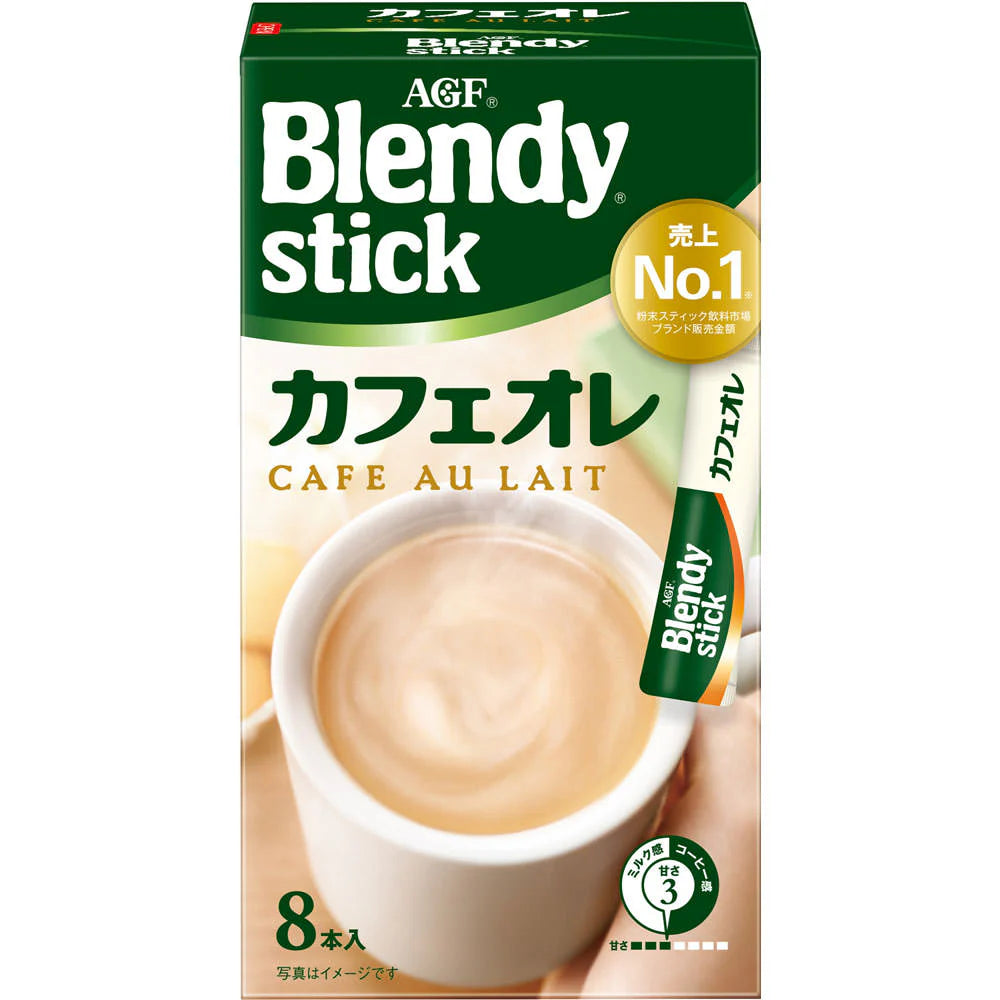 AGF Blendy Stick Instant Coffee - Cafe au Lait