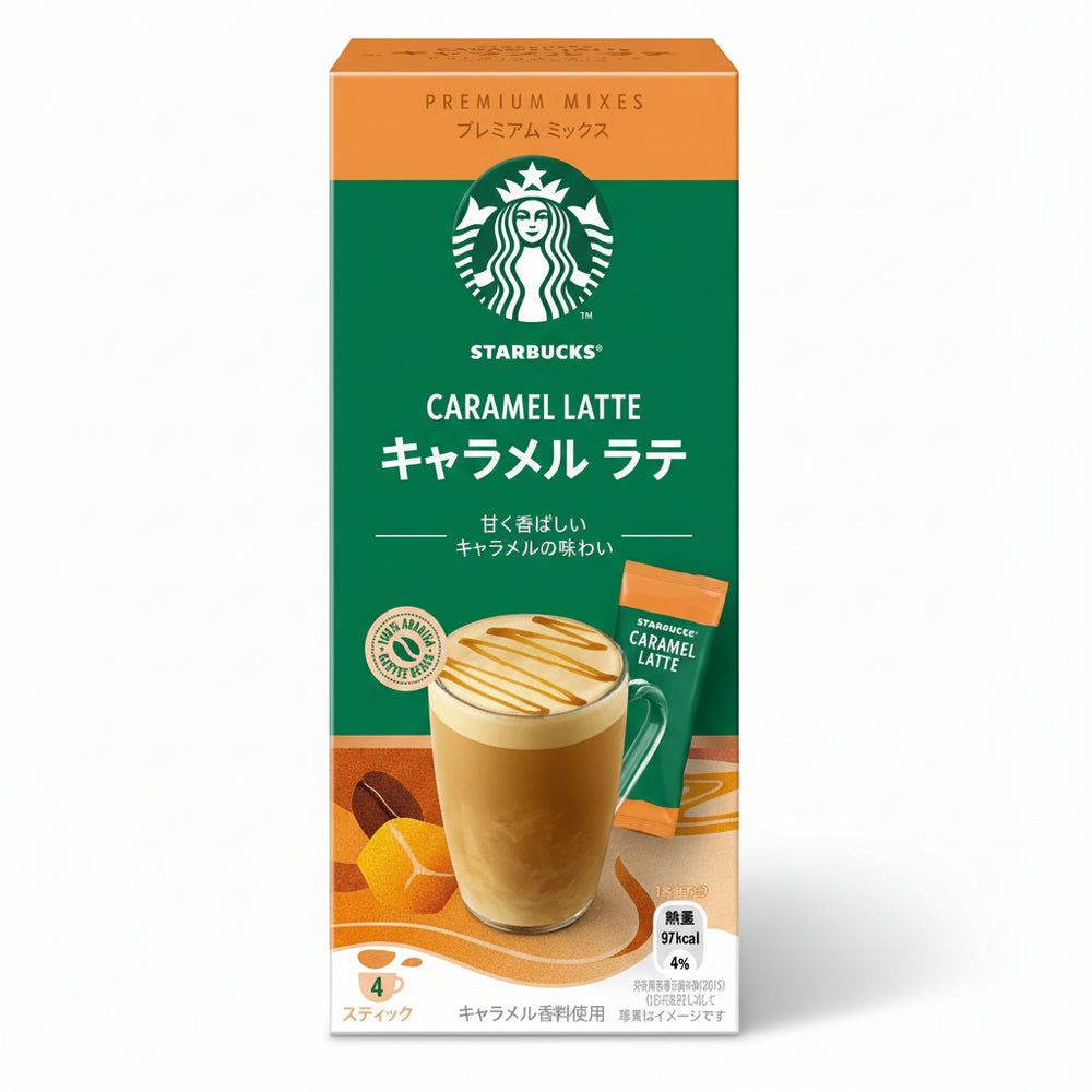 Starbucks Japan Caramel Latte Premium Mixes